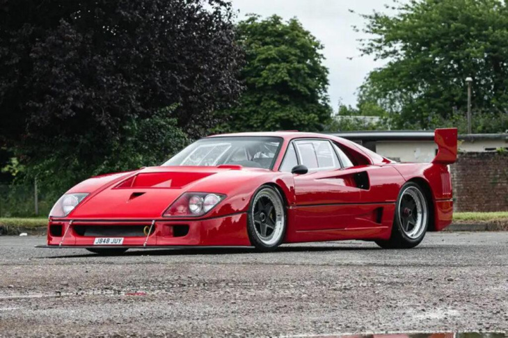 unglaublicher ferrari f40 mit v12 von simpson motorsport!