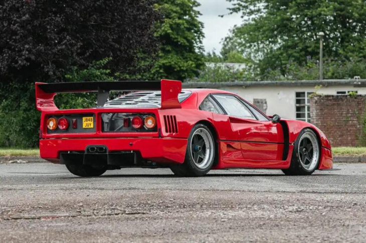 unglaublicher ferrari f40 mit v12 von simpson motorsport!