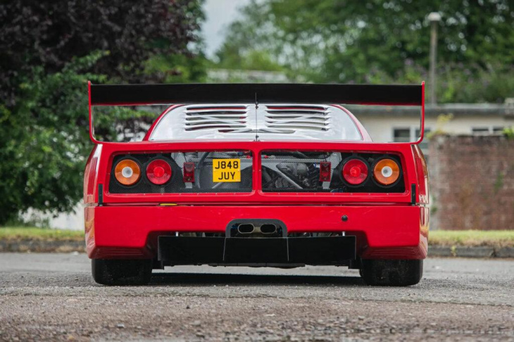 unglaublicher ferrari f40 mit v12 von simpson motorsport!