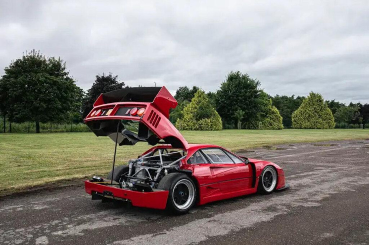 unglaublicher ferrari f40 mit v12 von simpson motorsport!