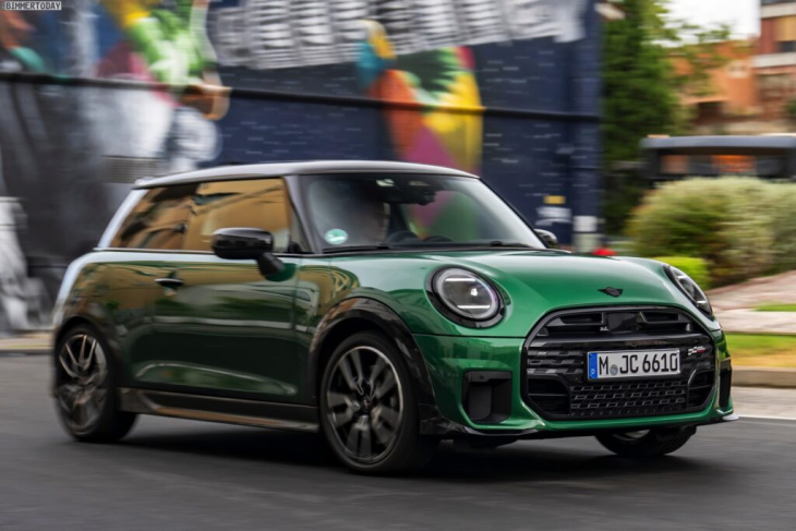 mini cooper s 2024: mehr fotos zum john cooper works-trim