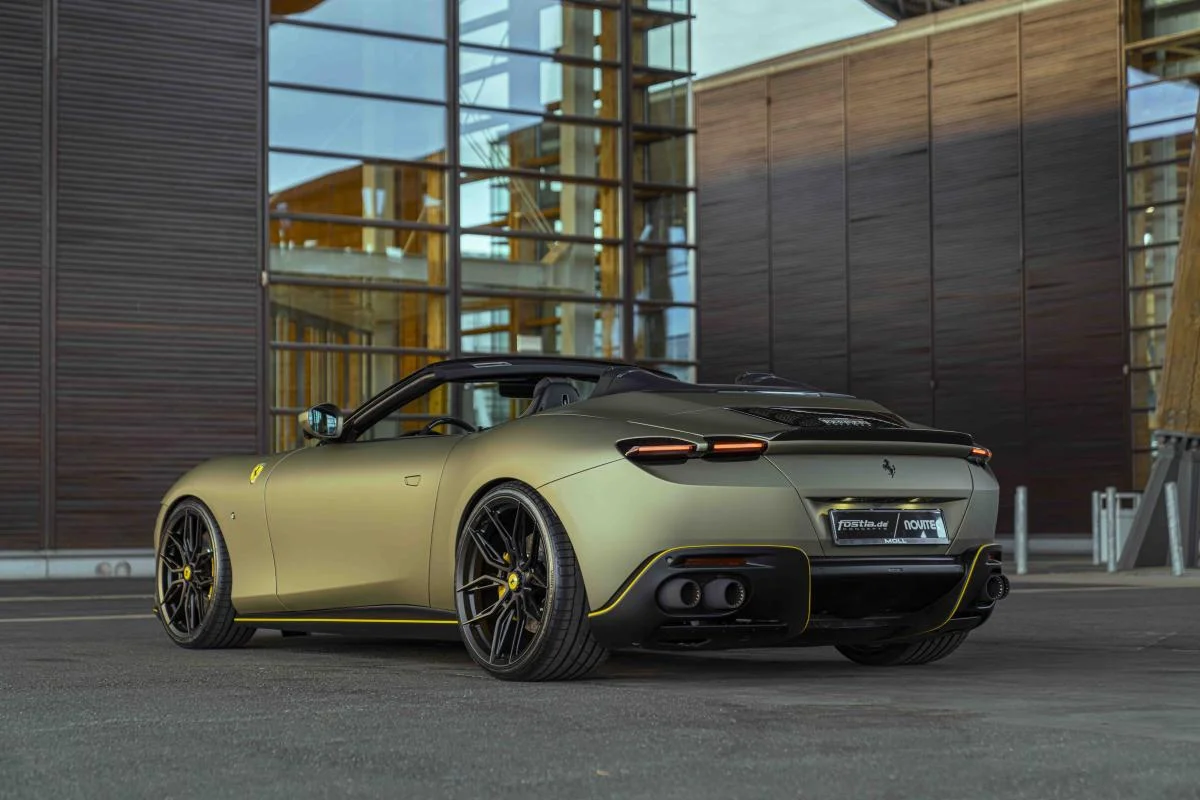 matte eleganz: novitec ferrari roma spider von fostla.de