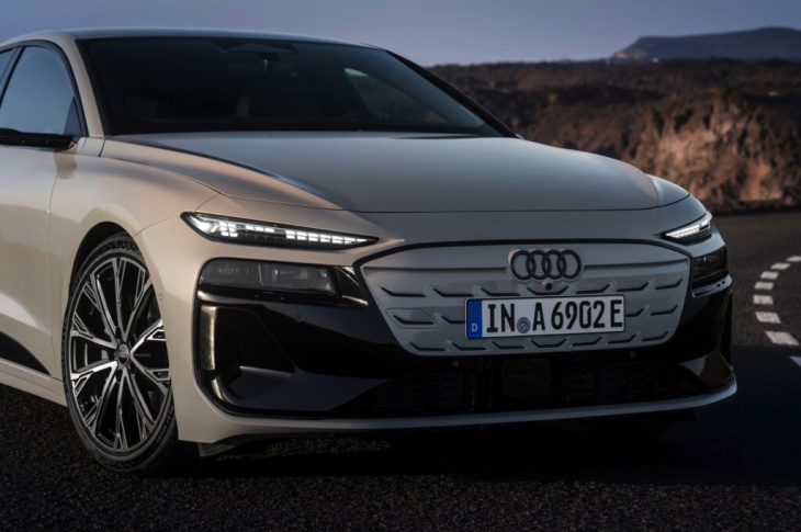 bild-vergleich: audi a6 avant e-tron 2024 trifft bmw i5 touring