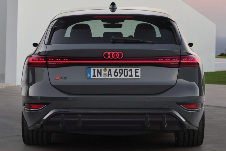 bild-vergleich: audi a6 avant e-tron 2024 trifft bmw i5 touring