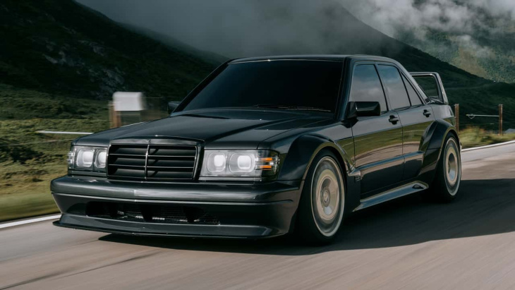 der mercedes 190e evo ii ist wieder da. danken sie dem amg-gründer