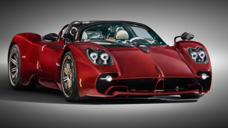 pagani utopia roadster: kein gramm mehr