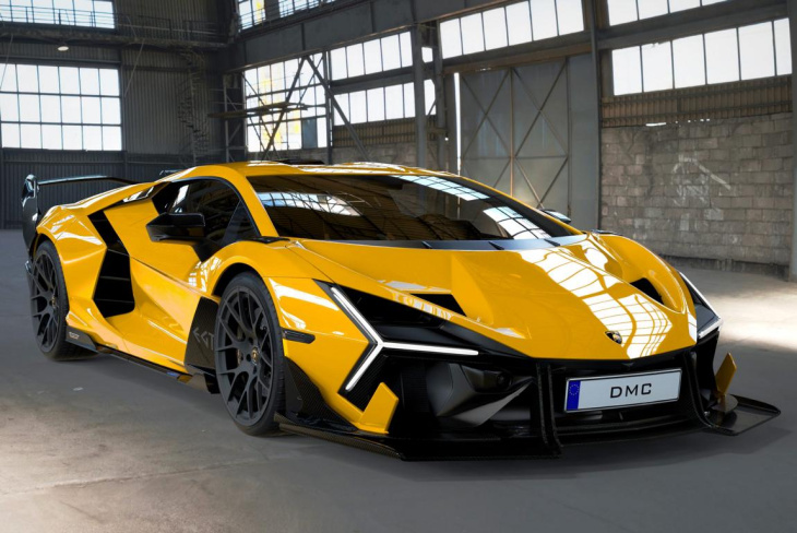 dmc lamborghini revuelto mit 1115 ps und carbon-aero-paket