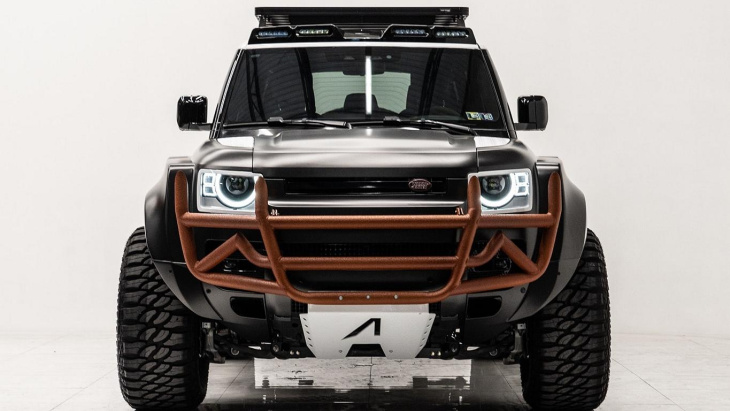 unglaublich: apocalypse world ender 6×6 auf basis land rover defender!