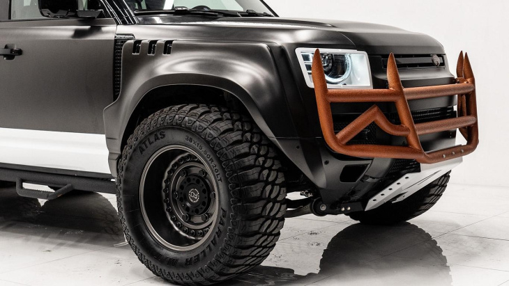 unglaublich: apocalypse world ender 6×6 auf basis land rover defender!