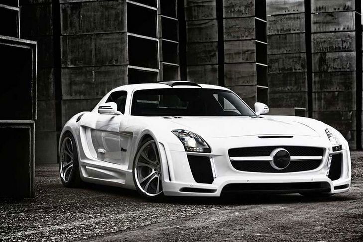 fab design zeigt seinen extremen mercedes sls amg