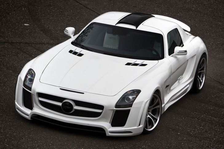 fab design zeigt seinen extremen mercedes sls amg