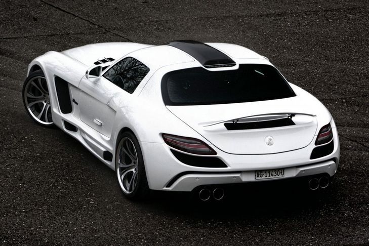 fab design zeigt seinen extremen mercedes sls amg