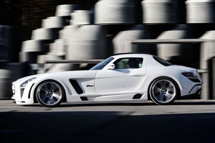 fab design zeigt seinen extremen mercedes sls amg