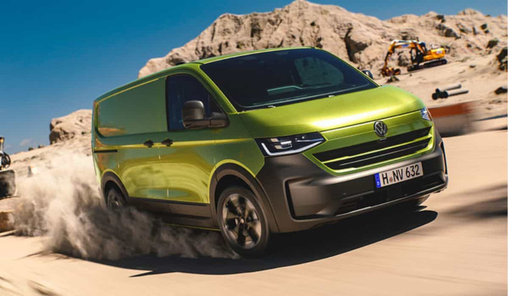 volkswagen transporter 2025: neue generation vereint modernes design und elektrische optionen