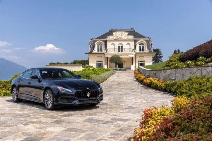 maserati enthüllt den neuesten v8 quattroporte und den mc20 iris.