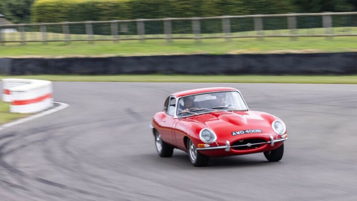 jaguar e-type coupé 3.8: attraktiv auch mit 60