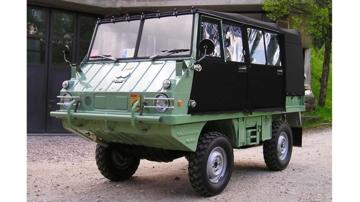 steyr-puch haflinger: jeep auf österreichisch