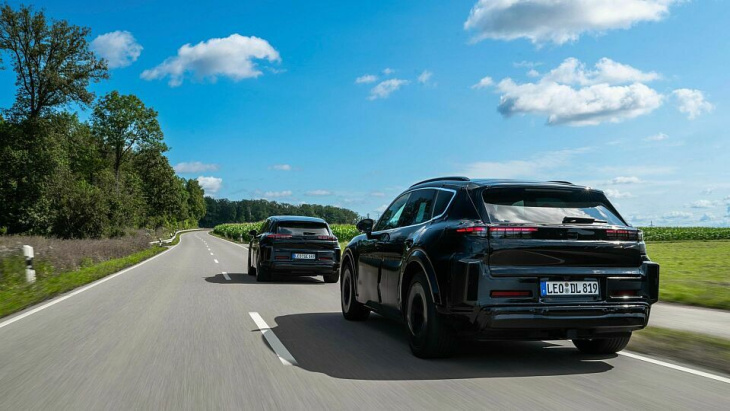 porsche testet e-cayenne