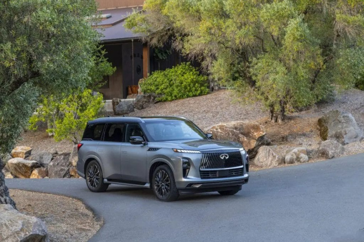 der brandneue infiniti qx80 2025 wurde zum top-pick bei den newsweek autos awards 2024 ernannt.