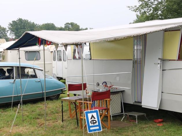 sommertreffen der camping-oldtimer-fans: kein schätzchen wie das andere