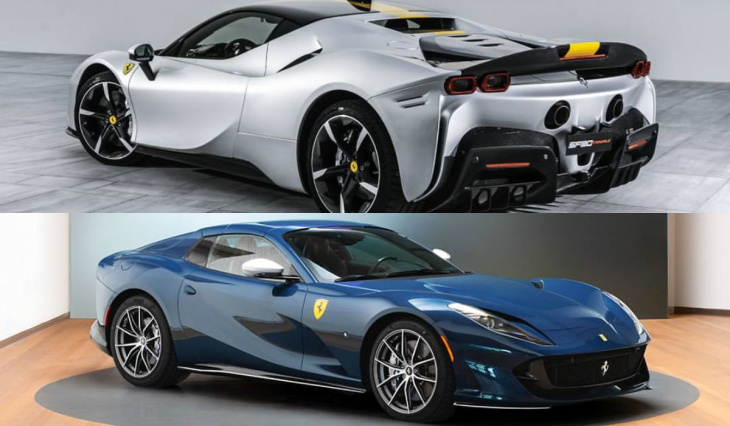 ferrari kündigt das ende der ikonischen modelle sf90 stradale und 812 gts an, während es sich auf eine elektrische zukunft vorbereitet