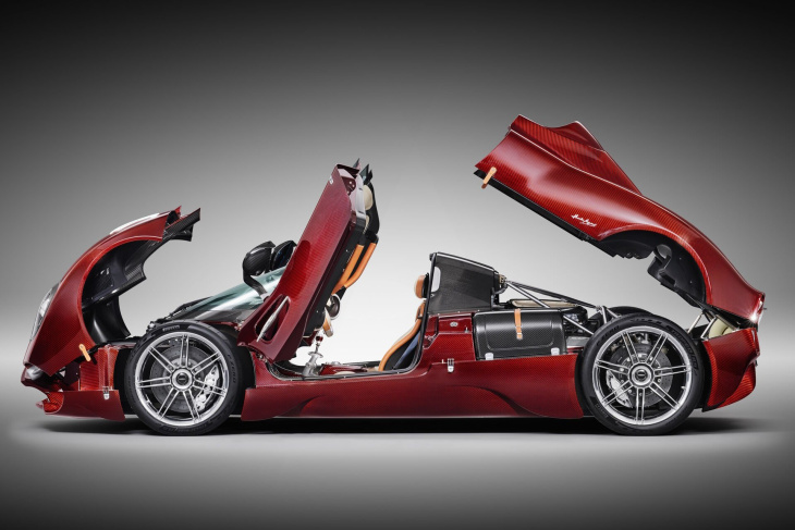 pagani utopia roadster – gleichgewicht