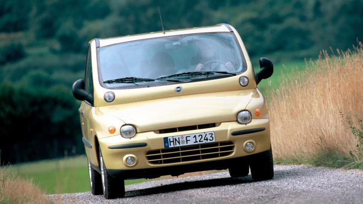 fiat multipla (1999-2005): der unverstandene wird 25