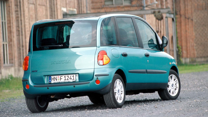 fiat multipla (1999-2005): der unverstandene wird 25