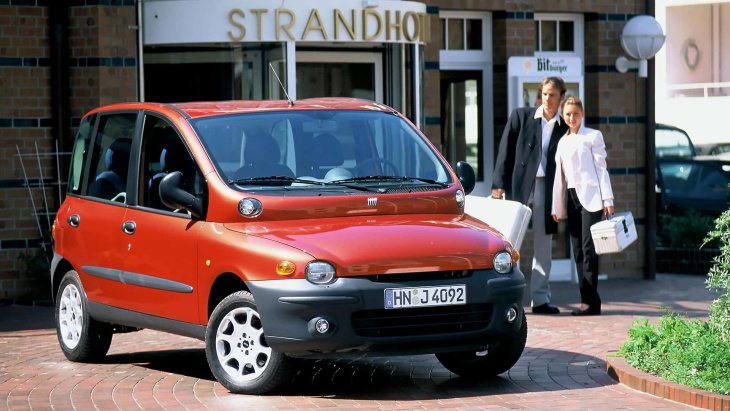 fiat multipla (1999-2005): der unverstandene wird 25