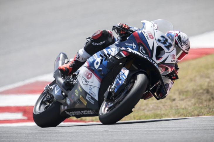 bmw: positive signale bei van der mark und gerloff, redding bleibt sorgenfall