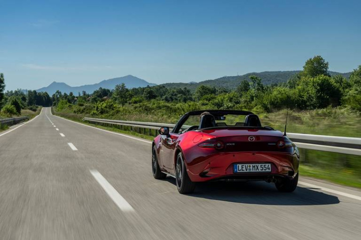 erster test mazda mx-5 (2024): letzte runde für den großen sauger