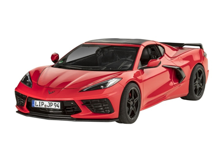 revell corvette c8 coupe: bau dir deinen traum