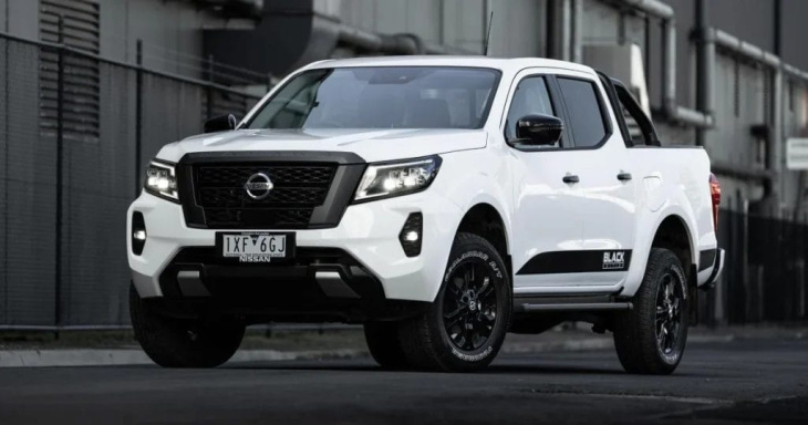 nissan navara enthüllt die black edition