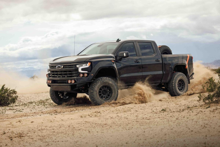 chevrolet silverado: dinosaurier-jäger