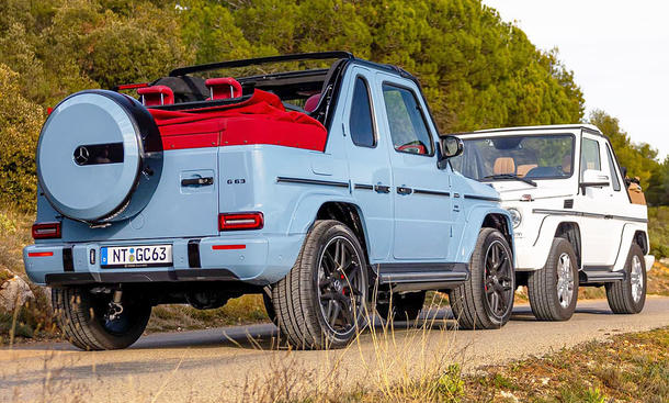 verbrenner, tuning, newsletter, geländewagen, cabrio, allradantrieb, achtzylinder-motor, mercedes, mercedes g-klasse, amg g 63 als cabrio: tuning von refined marques