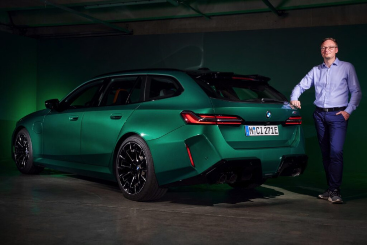 isle of man green: mehr fotos zum neuen bmw m5 touring