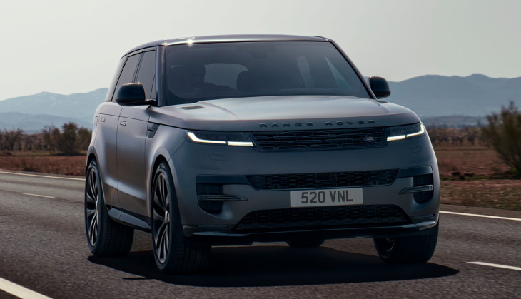 range rover sport: elektroauto-prototyp auf den straßen unterwegs