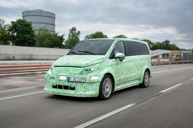 elektrische transporter: so werden die neuen e-vans von mercedes vorfahren