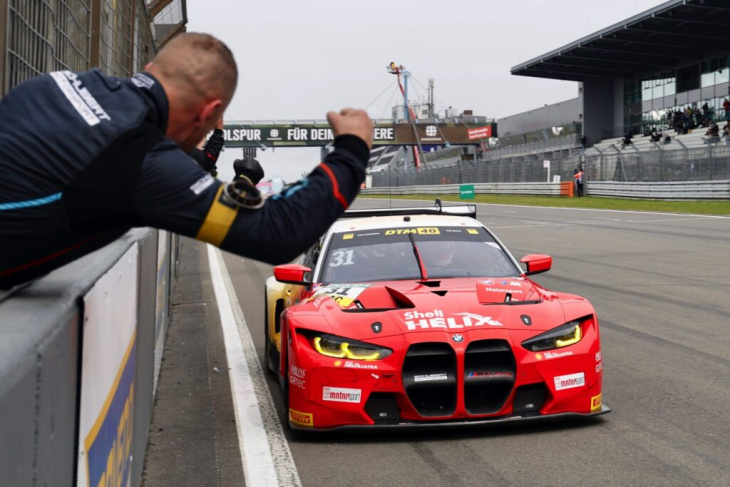 100. bmw dtm-sieg: sheldon van der linde machts dreistellig