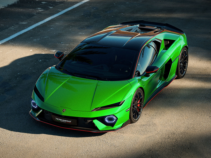 weltpremiere für den lamborghini temerario