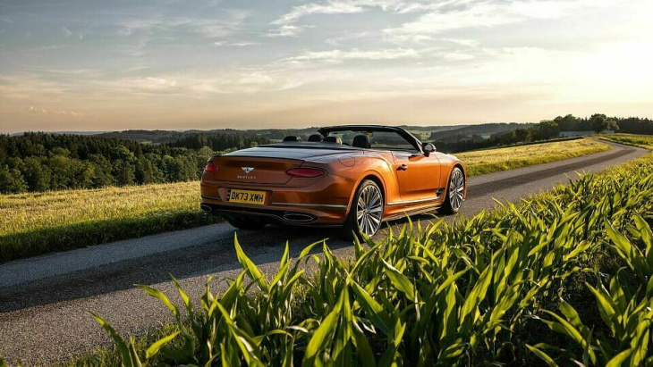 bentley continental gtc speed: mit 12 zylindern ins wochenende