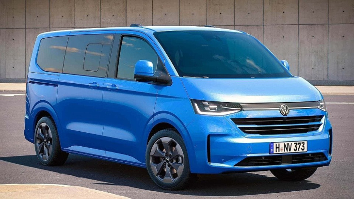 vw t7: erste bilder und details