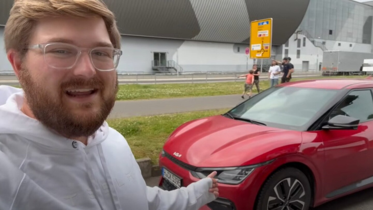 mit dem e-auto über den nürburgring: es ist sogar schneller als ein porsche