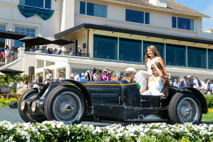 rennwagen-klassiker: schweizer bugatti mit kratzern gewinnt oldtimer-show