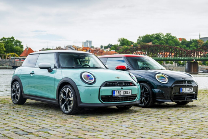 j01 trifft f66: neue mini cooper s und se im direkten vergleich