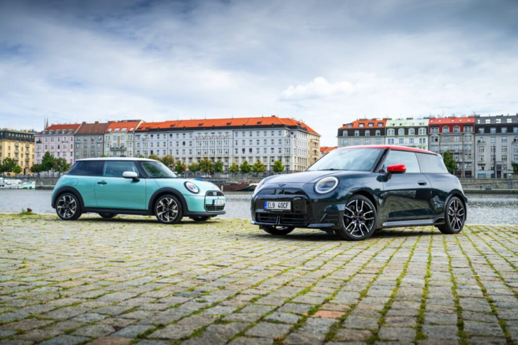 j01 trifft f66: neue mini cooper s und se im direkten vergleich