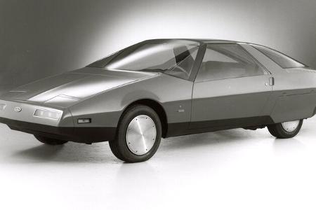 hier brennt ein legendäres ford-concept-car