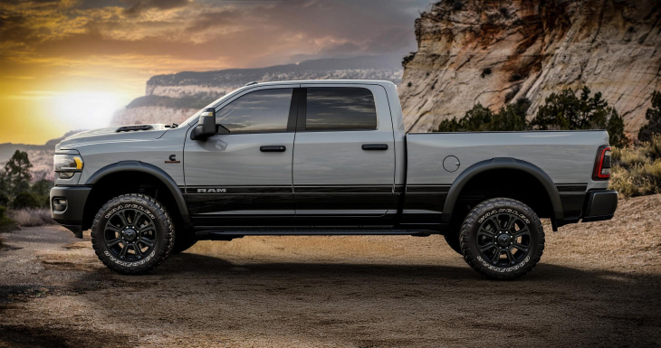 2024 ram 2500 lunar edition: ein pickup, der nach den sternen greift?