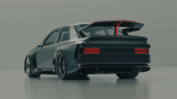 ford sierra rs500 wird als restomod zum carbon piranha