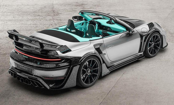 verbrenner, tuning, supersportwagen, sechszylinder-motor, newsletter, cabrio, porsche, porsche 911, extrem-tuning für den porsche 911 turbo s: mansory cabrio